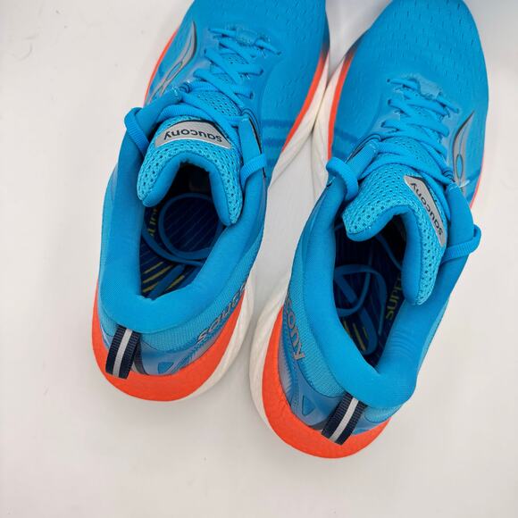 Saucony Triumph 22 Vizi Blue Pepper Road Running Walking Sneakers Men’s 11.5 - Picture 6 of 8